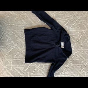 Toddler Boy 3T half-zip pull over cotton sweater